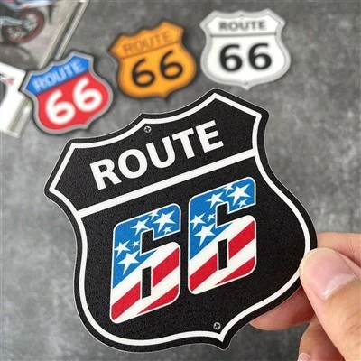 US Historic Route 66 Sign Stickers Sign