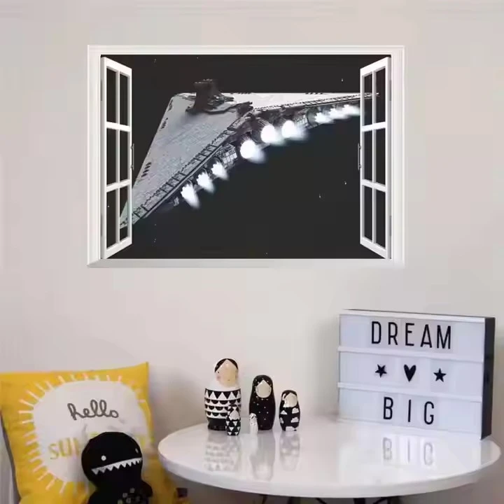 StarWars Wall Sticker Death Star Art Decals