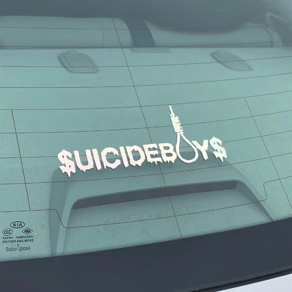 SUICIDEBOYS สติ๊กเกอร์กันชนหน้าต่างรถ