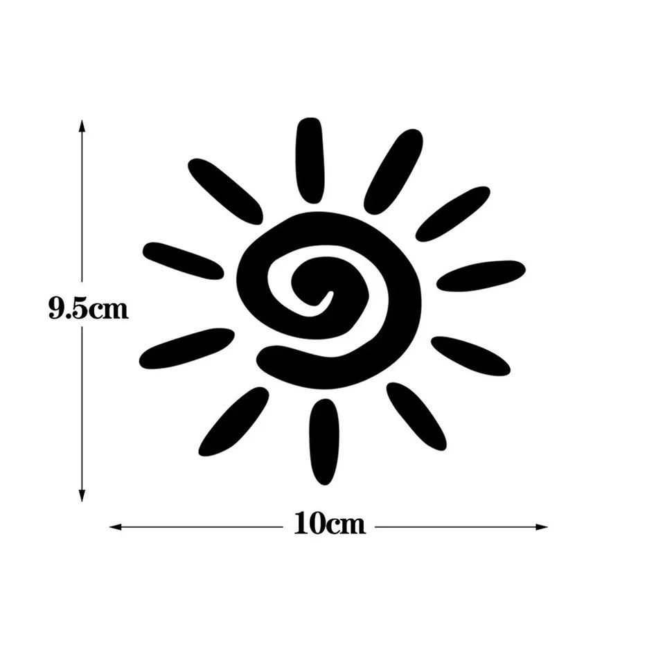 SUN SUNSHINE Anime Cute Decals Accessories suppliers