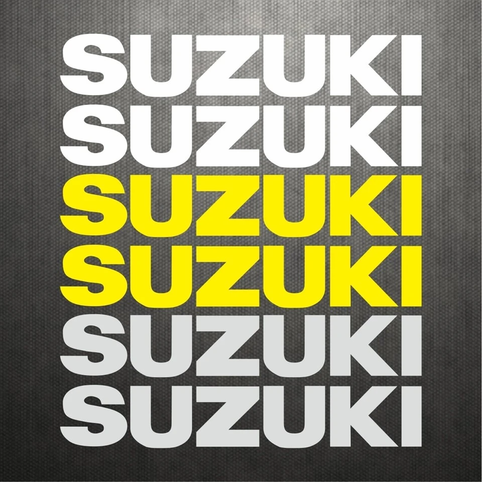 สติกเกอร์มอเตอร์ไซค์ Suzuki Motorcycle