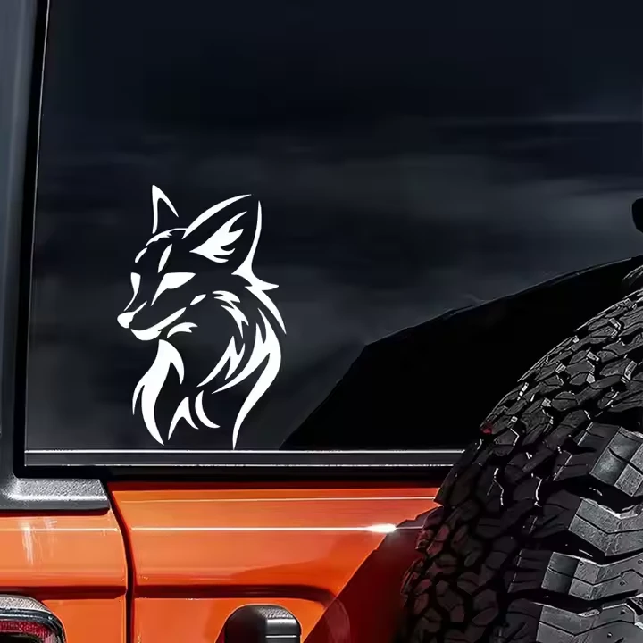 สติกเกอร์ไวนิลรถยนต์ Body Fox Badge
