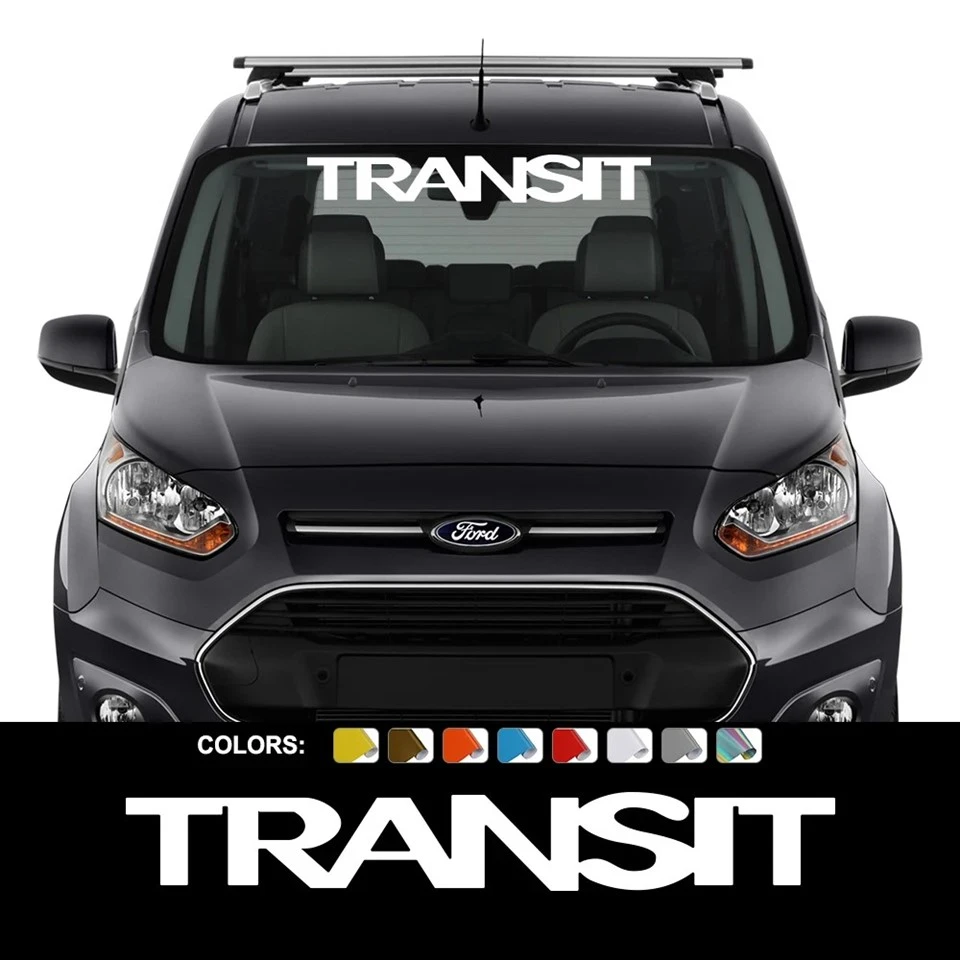 สติกเกอร์ Windshield สำหรับสติกเกอร์ Transit Ford